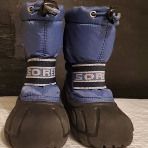 Sorel Size 11 Snow Boots - Blue with Black Soles
